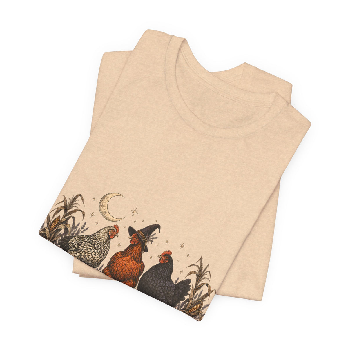 The Witching Hour Hens Tee – Vintage Farm Halloween Shirt