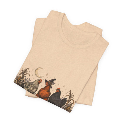 The Witching Hour Hens Tee – Vintage Farm Halloween Shirt