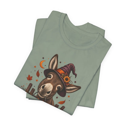 Trick or Treat Donkey Tee – Vintage Farm Halloween Shirt