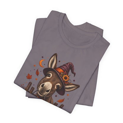 Trick or Treat Donkey Tee – Vintage Farm Halloween Shirt