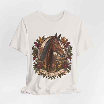 Autumn Riding Club Tee – Vintage Horse Graphic Shirt