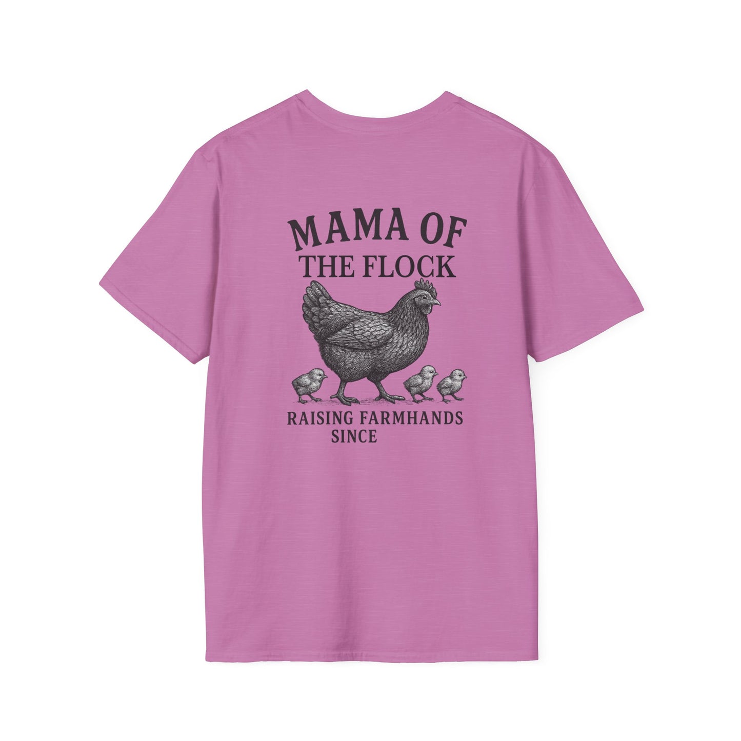 Mama of the Flock Softstyle T-Shirt - Customize with your date/ year