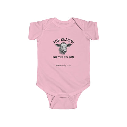 Cute Infant Bodysuit: 'The Reason for the Season' - Perfect for Mother's Day