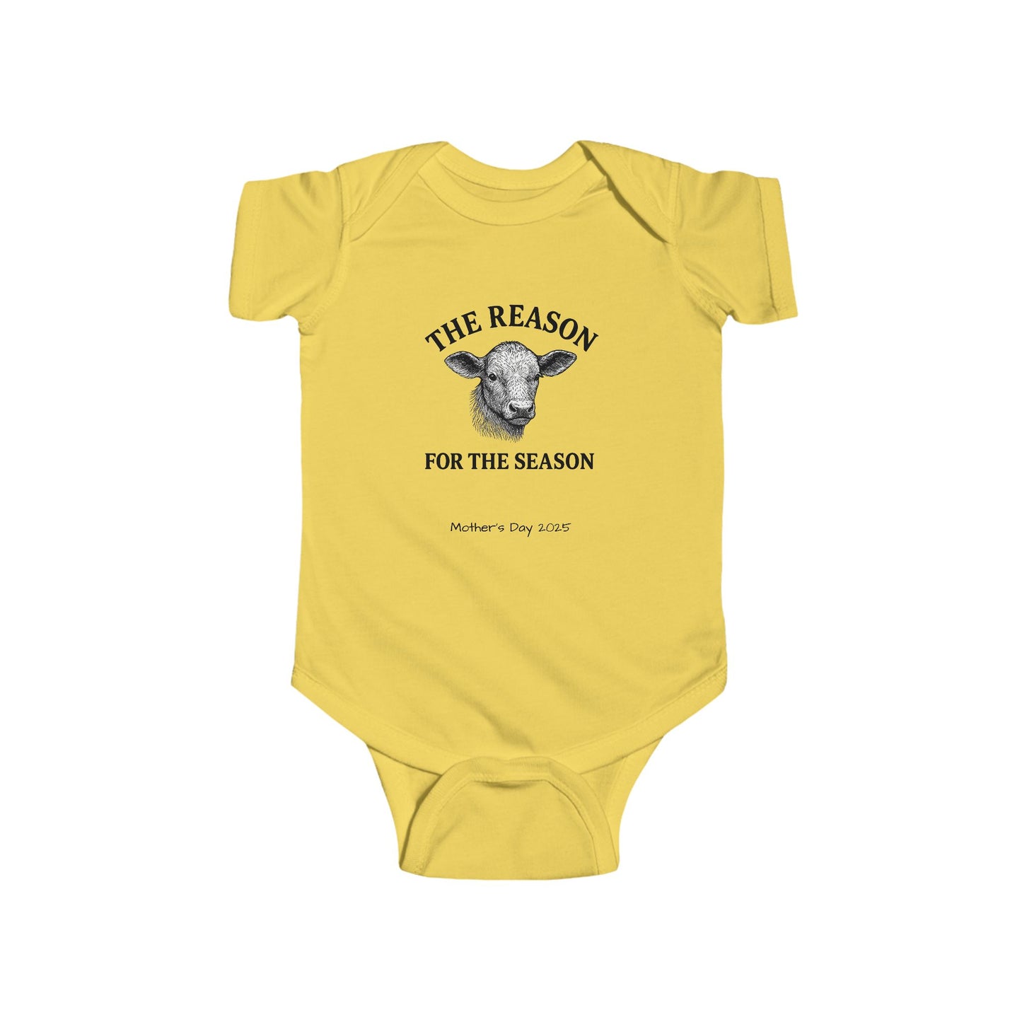 Cute Infant Bodysuit: 'The Reason for the Season' - Perfect for Mother's Day