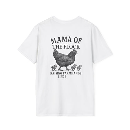 Mama of the Flock Softstyle T-Shirt - Customize with your date/ year