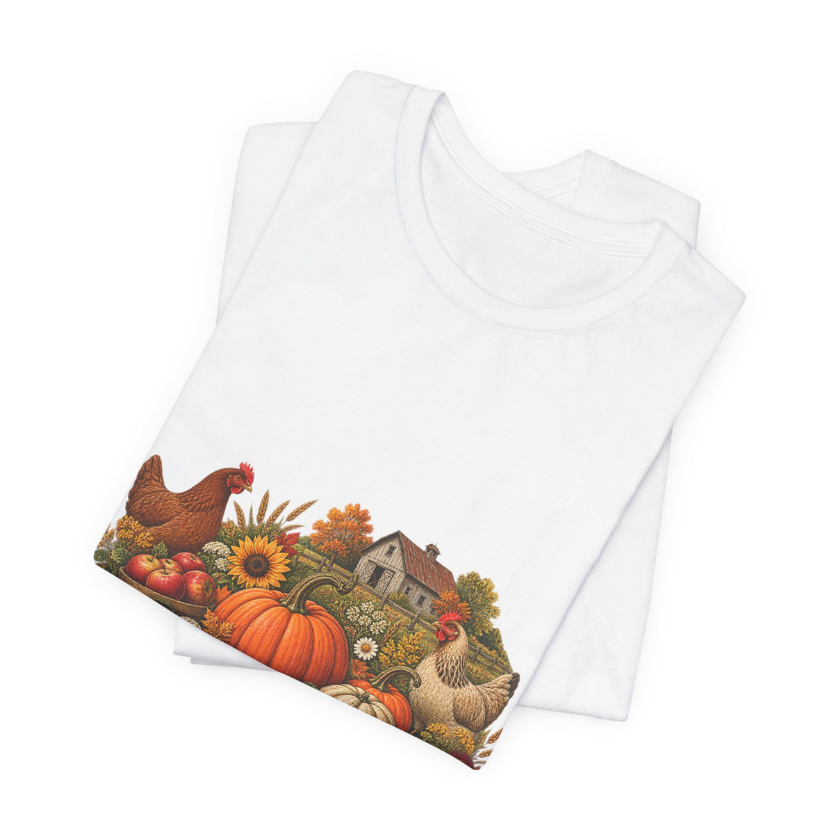 Pumpkin Season Farm Market Tee – Vintage Autumn Graphic