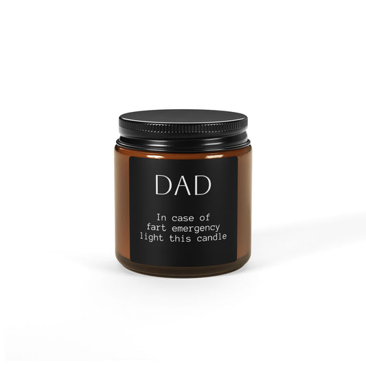 Scented Soy Candle for Father's Day, Gag Gift for Dad