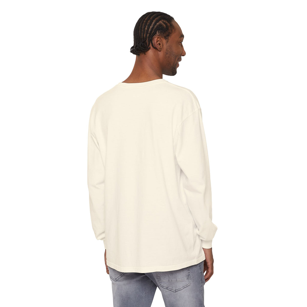 Last Light at the Barn Long Sleeve – Garment-Dyed Farm Tee