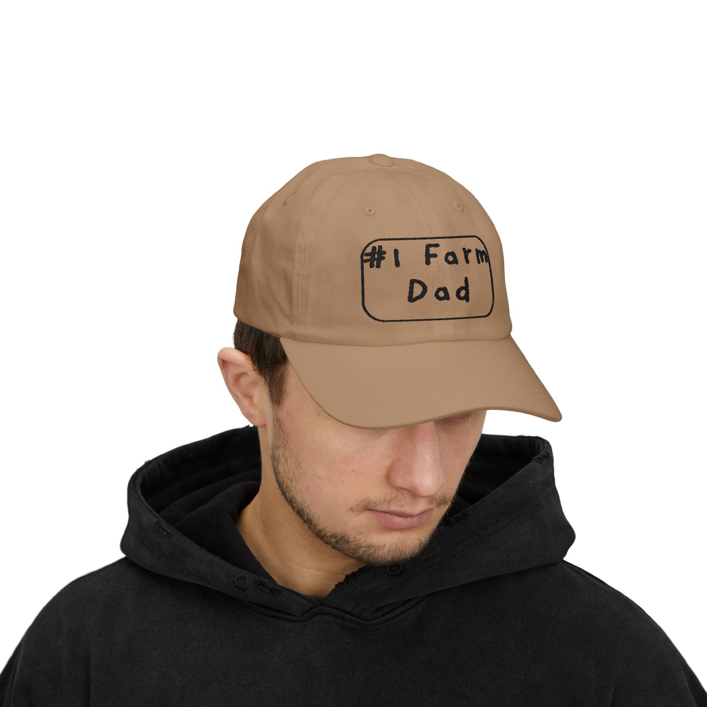 #1 Farm Dad Cap, Classic Dad Cap, Gift for Father's Day