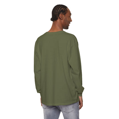 Last Light at the Barn Long Sleeve – Garment-Dyed Farm Tee