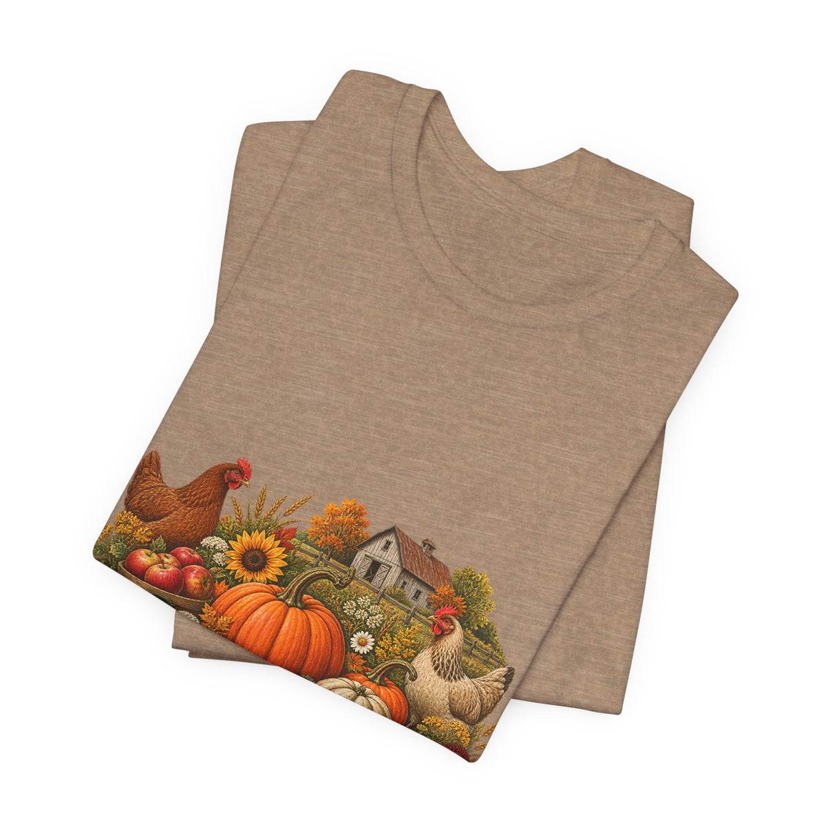 Pumpkin Season Farm Market Tee – Vintage Autumn Graphic