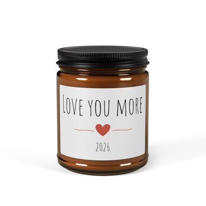 Soy Candle — "Love You More" Amber Jar (2026)