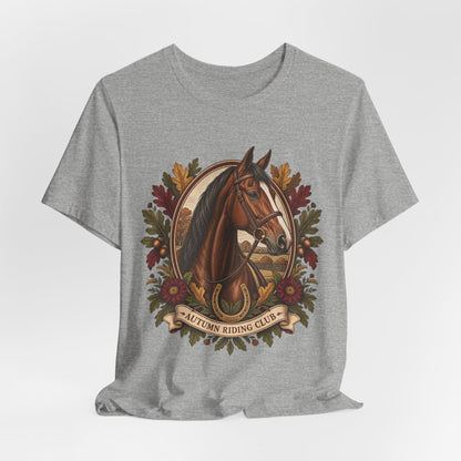 Autumn Riding Club Tee – Vintage Horse Graphic Shirt