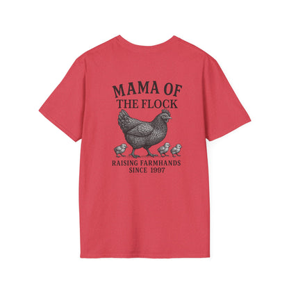 Mama of the Flock Softstyle T-Shirt - Perfect Gift for Chicken Lovers