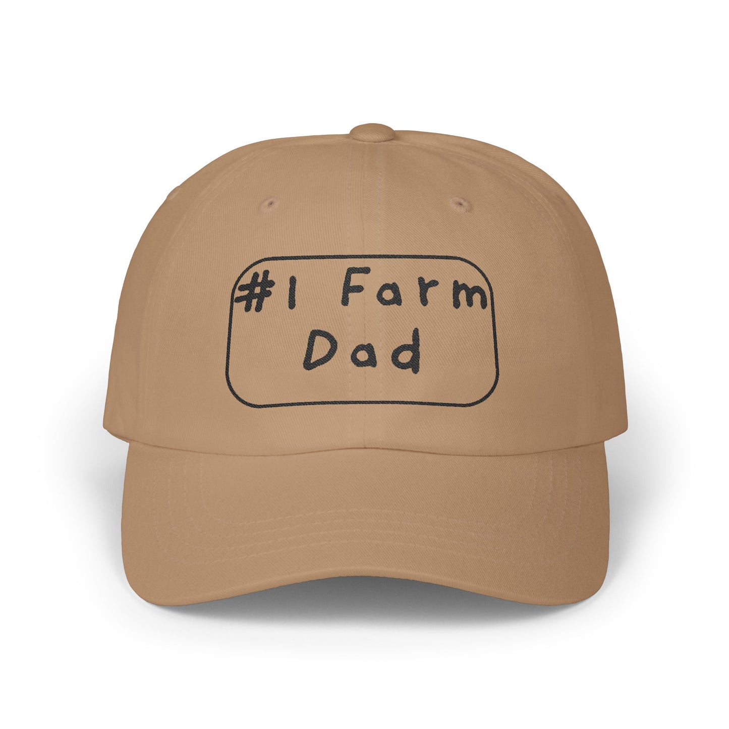 #1 Farm Dad Cap, Classic Dad Cap, Gift for Father's Day