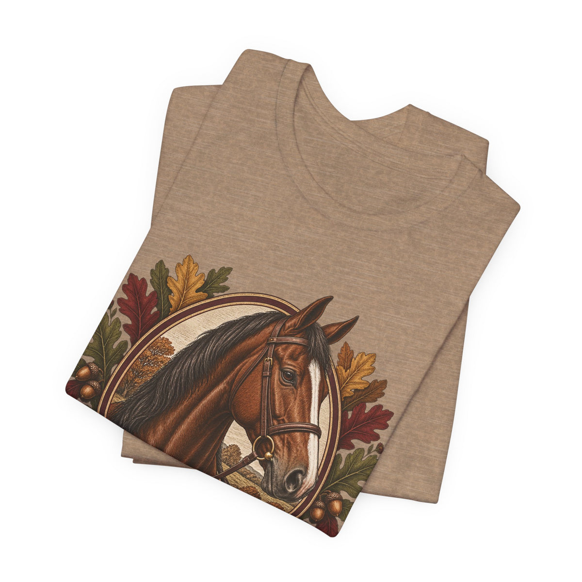 Autumn Riding Club Tee – Vintage Horse Graphic Shirt