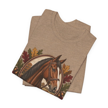 Autumn Riding Club Tee – Vintage Horse Graphic Shirt