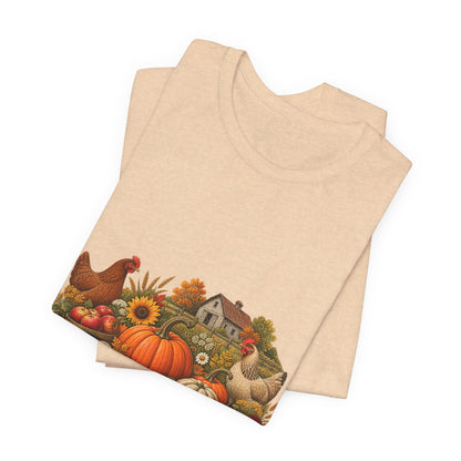 Pumpkin Season Farm Market Tee – Vintage Autumn Graphic