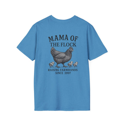 Mama of the Flock Softstyle T-Shirt - Perfect Gift for Chicken Lovers