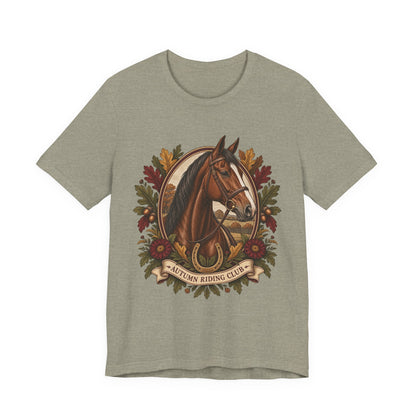 Autumn Riding Club Tee – Vintage Horse Graphic Shirt