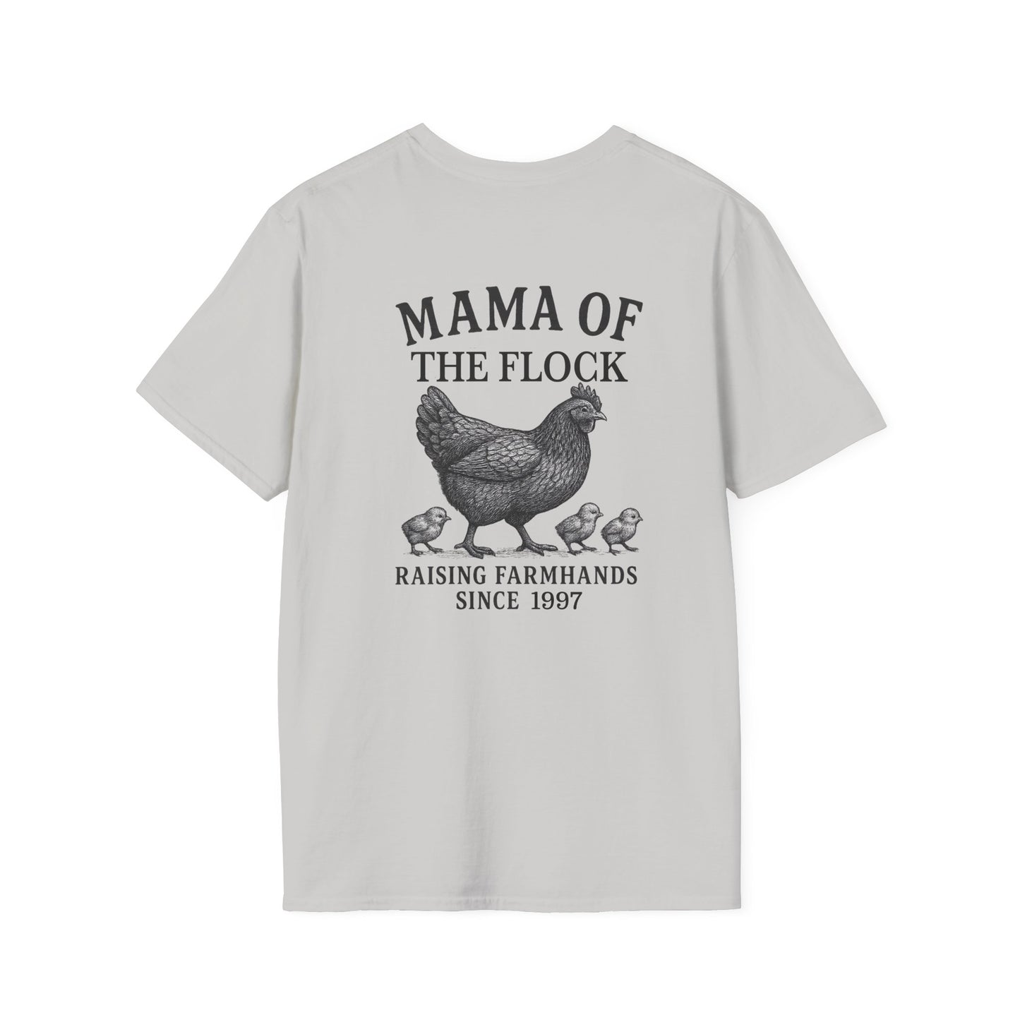 Mama of the Flock Softstyle T-Shirt - Perfect Gift for Chicken Lovers
