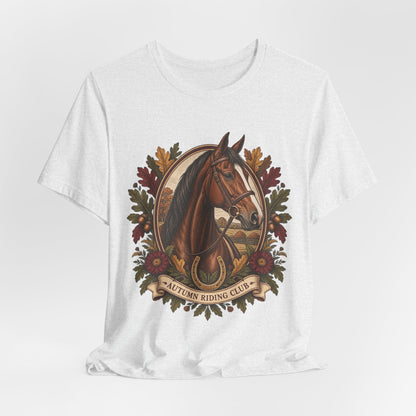 Autumn Riding Club Tee – Vintage Horse Graphic Shirt