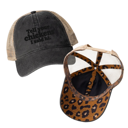 Women's Washed Mesh-Back Cap