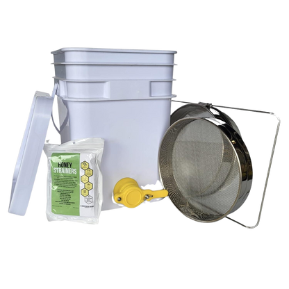 Bottling Bucket Kit with Honey Gate and Strainers