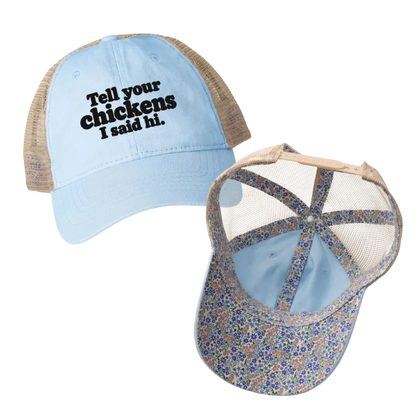 Women's Washed Mesh-Back Cap