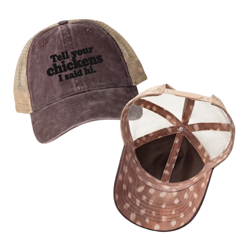 Women's Washed Mesh-Back Cap