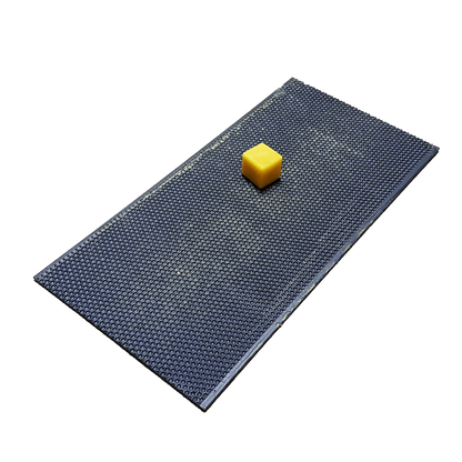 Deep, Black Plastic Foundation with Double Beeswax