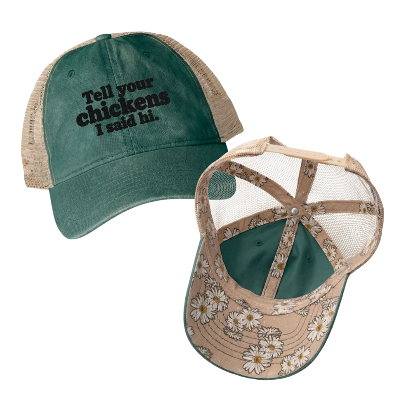 Women's Washed Mesh-Back Cap