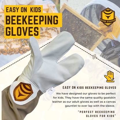 Kids Beekeeping Gloves