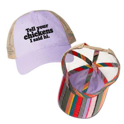 Women's Washed Mesh-Back Cap