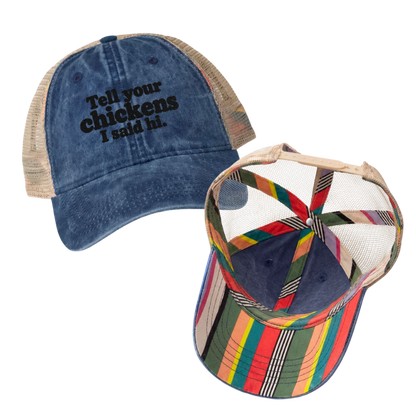 Women's Washed Mesh-Back Cap