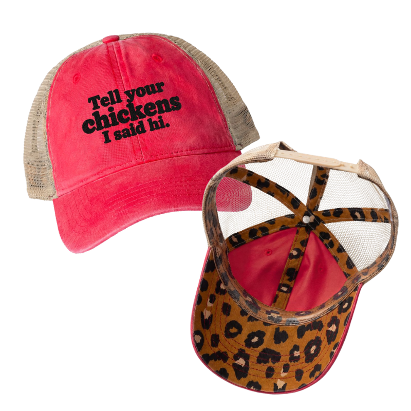 Women's Washed Mesh-Back Cap