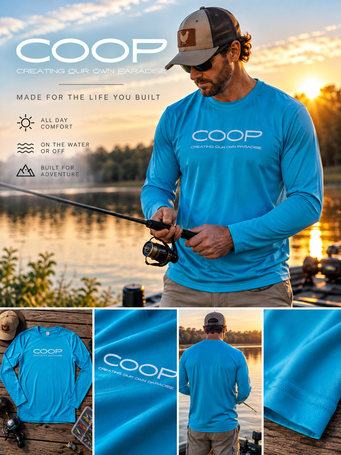 Long Sleeve Performance Tee – COOP Edition